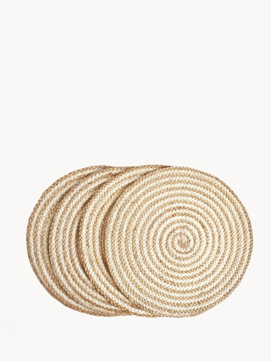 Kata Spiral Placemat - Natural (Set of 4)