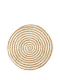 Load image into Gallery viewer, Kata Spiral Placemat - Natural (Set of 4)
