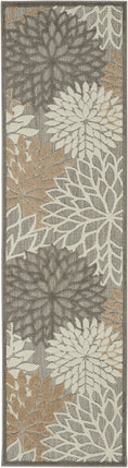 Load image into Gallery viewer, 2’ x 8’ Natural and Gray Indoor Outdoor Runner Rug-0
