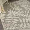 Load image into Gallery viewer, 5’ x 8’ Natural Leaves Indoor Outdoor Area Rug-3
