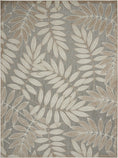 Load image into Gallery viewer, 6’ x 9’ Natural Leaves Indoor Outdoor Area Rug-0
