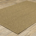 Load image into Gallery viewer, 8’x11’ Solid Tan Indoor Outdoor Area Rug-2
