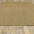 Load image into Gallery viewer, 8’x11’ Solid Tan Indoor Outdoor Area Rug-3
