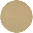 Load image into Gallery viewer, 8’ Round Solid Sand Beige Indoor Outdoor Area Rug-0
