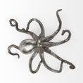 Load image into Gallery viewer, Petite Silver Resin Octopus Sculpture-4
