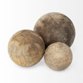 Load image into Gallery viewer, Set of Three Wooden Spheres-2
