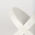 Load image into Gallery viewer, Petite White Marble Circular Sculpture-5
