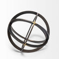 Load image into Gallery viewer, Black Metal Circular Decorative Object-1
