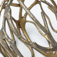 Load image into Gallery viewer, Petite Gold Metal Tree Branch Sculpture-3
