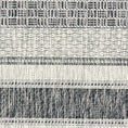 Load image into Gallery viewer, 5’ x 8’ Monochrome Striped Indoor Outdoor Area Rug-1
