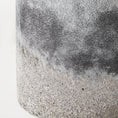 Load image into Gallery viewer, 6" Black Brown and Gray Ombre Textured Ceramic Vase-4
