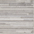 Load image into Gallery viewer, 7’ x 9’ Gray Abstract Striped Indoor Outdoor Area Rug-5
