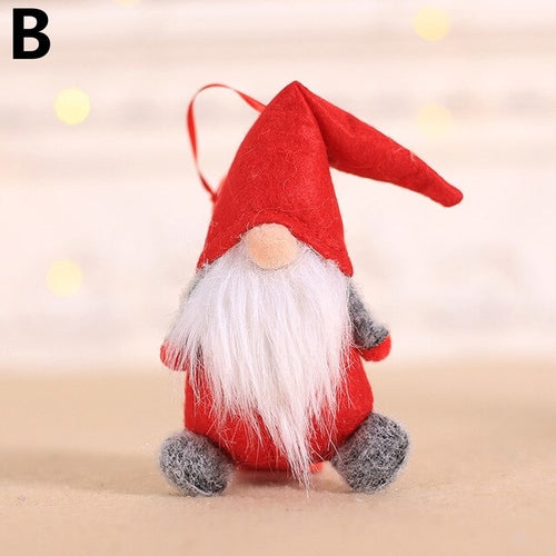 Plush Gnome Ornament