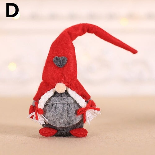 Plush Gnome Ornament