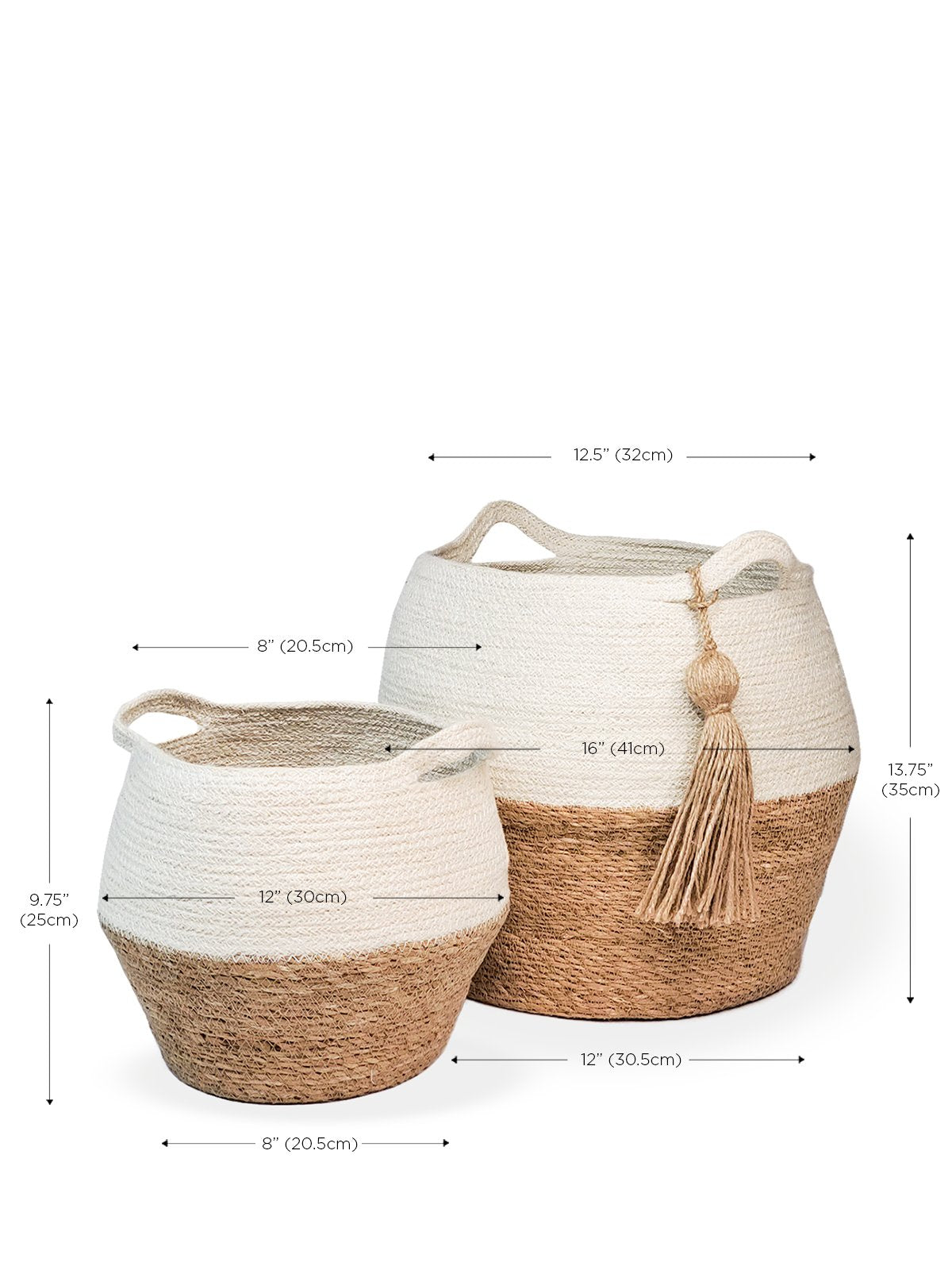 Agora Jar Basket - Natural (2 sizes)