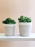 Load image into Gallery viewer, Agora Plant Basket - White
