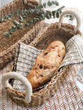 Load image into Gallery viewer, Savar Bread Basket with White Handle
