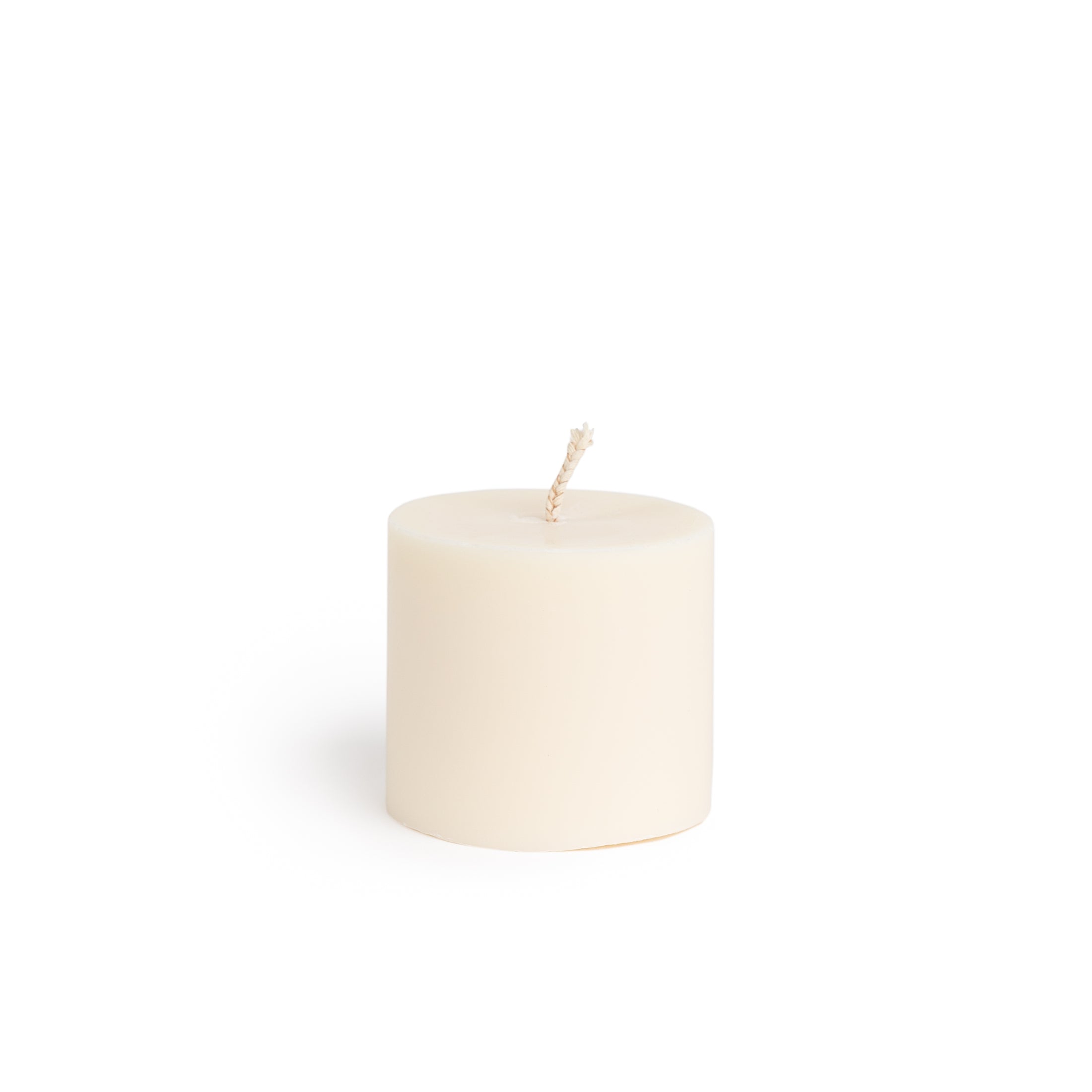 Cylinder Rapeseed Wax Pillar Candle