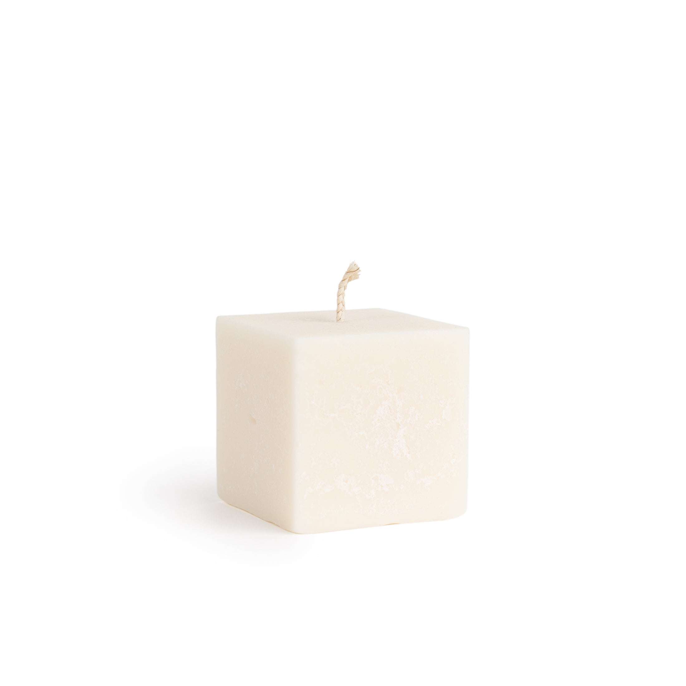 Rectangular/Cube Rapeseed Wax Pillar Candle