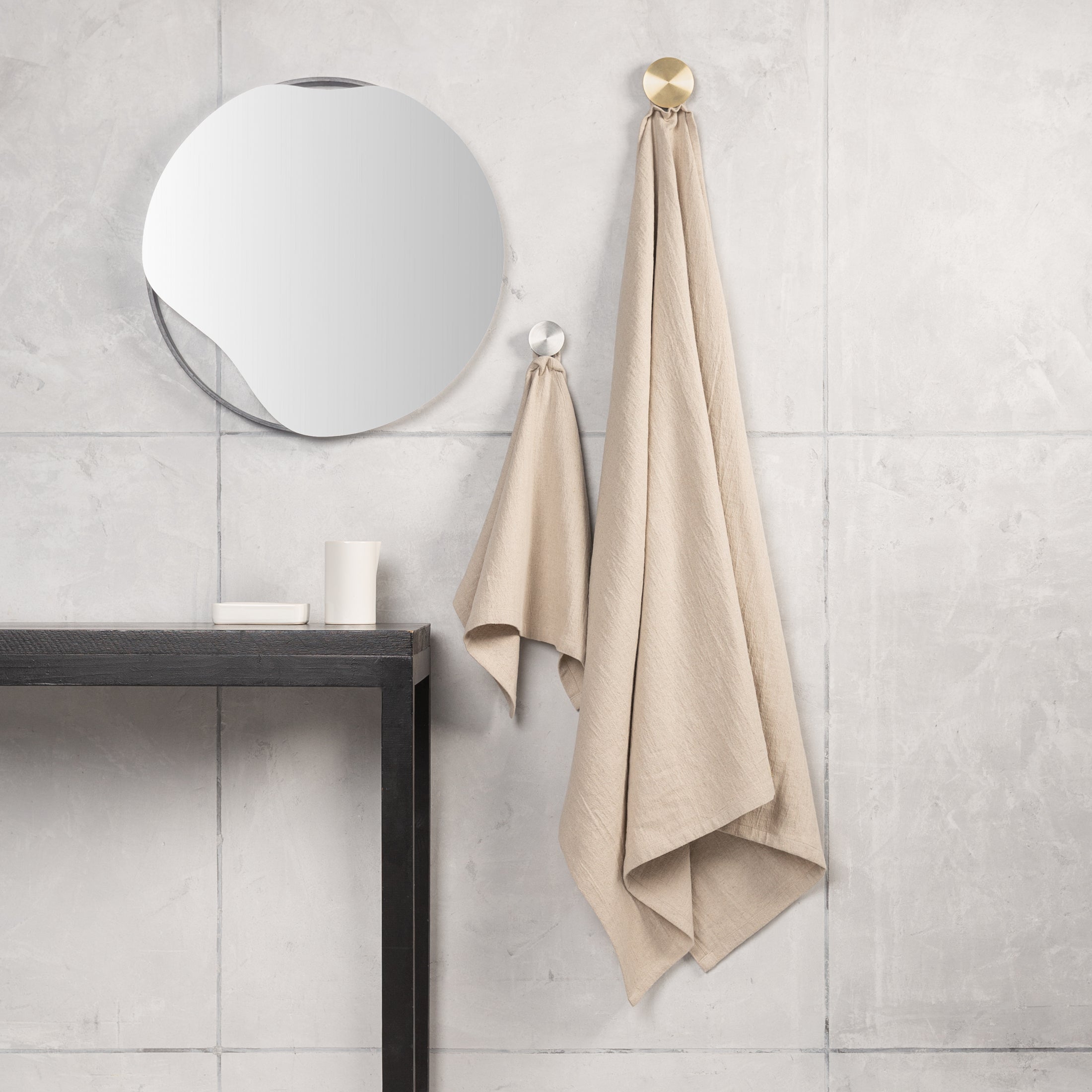 Hemp Linen Bathroom Towel