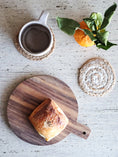 Load image into Gallery viewer, Wooden Round Serving Board - Small
