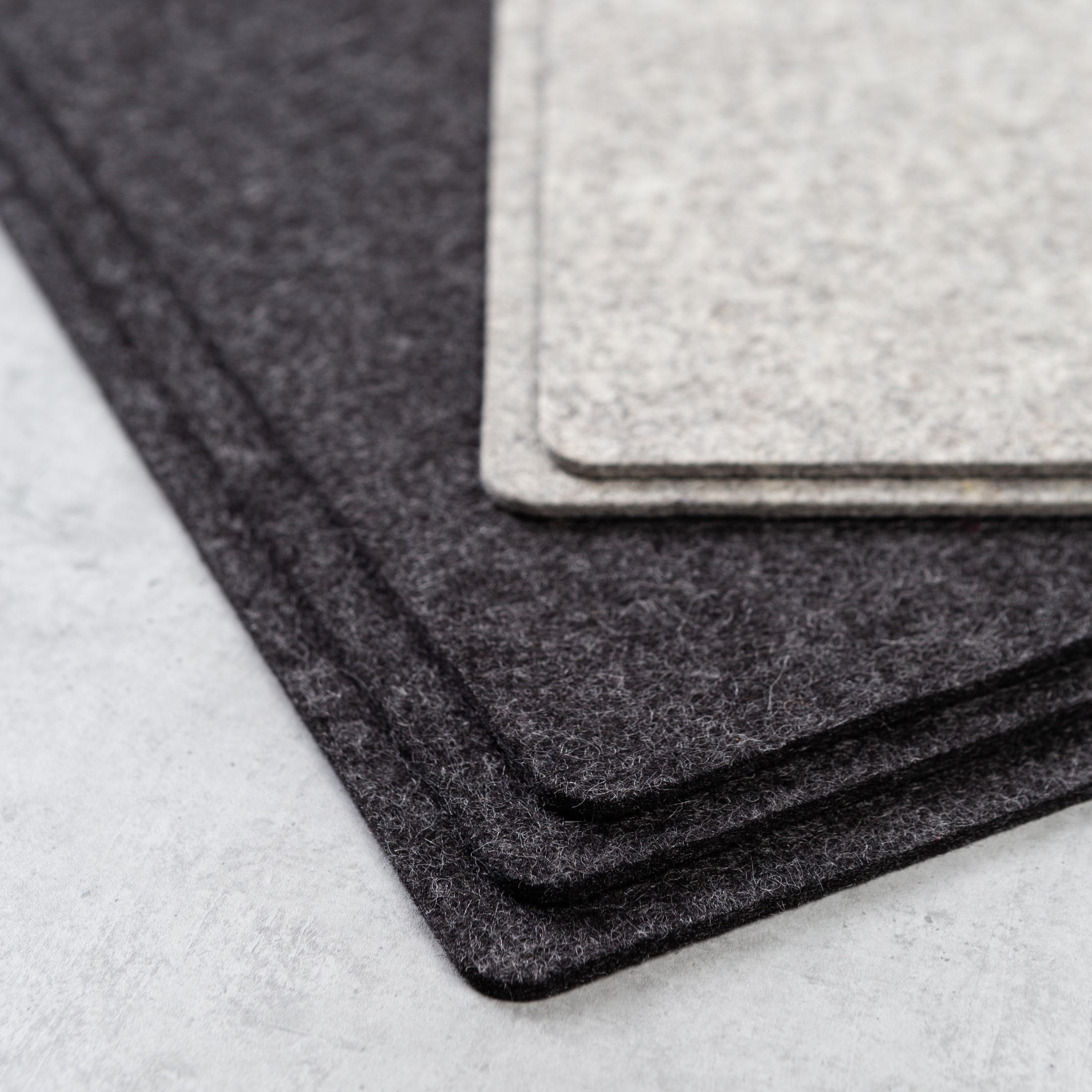 Rectangular Merino Wool Placemat