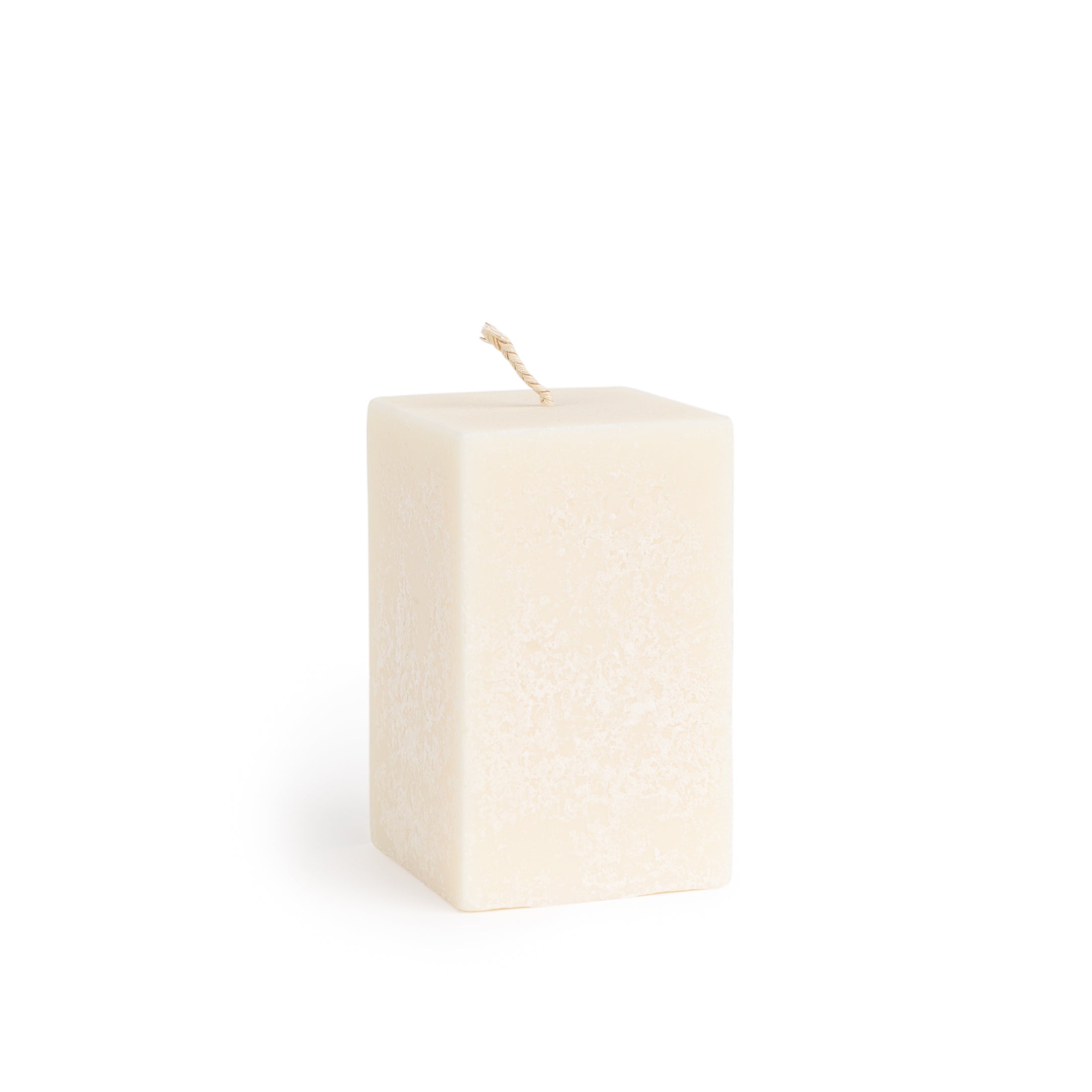 Rectangular/Cube Rapeseed Wax Pillar Candle