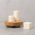 Load image into Gallery viewer, Cylinder Rapeseed Wax Pillar Candle
