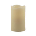 Load image into Gallery viewer, Flameless 3 x 5 Melted Top Wax Pillar Candle
