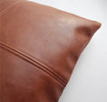 Load image into Gallery viewer, Vegan Leather Pillow Cover
