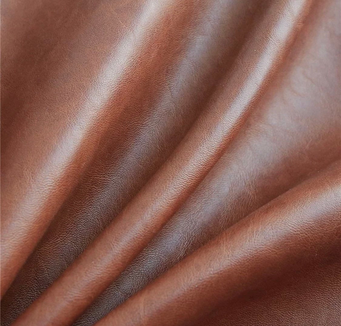 Vegan Leather Pillow Cover